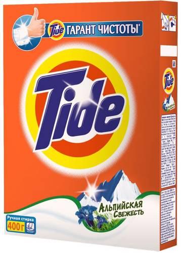 Стиральный порошок Tide Absolute ручная стирка Альпийская свежесть, 400 гр., картон