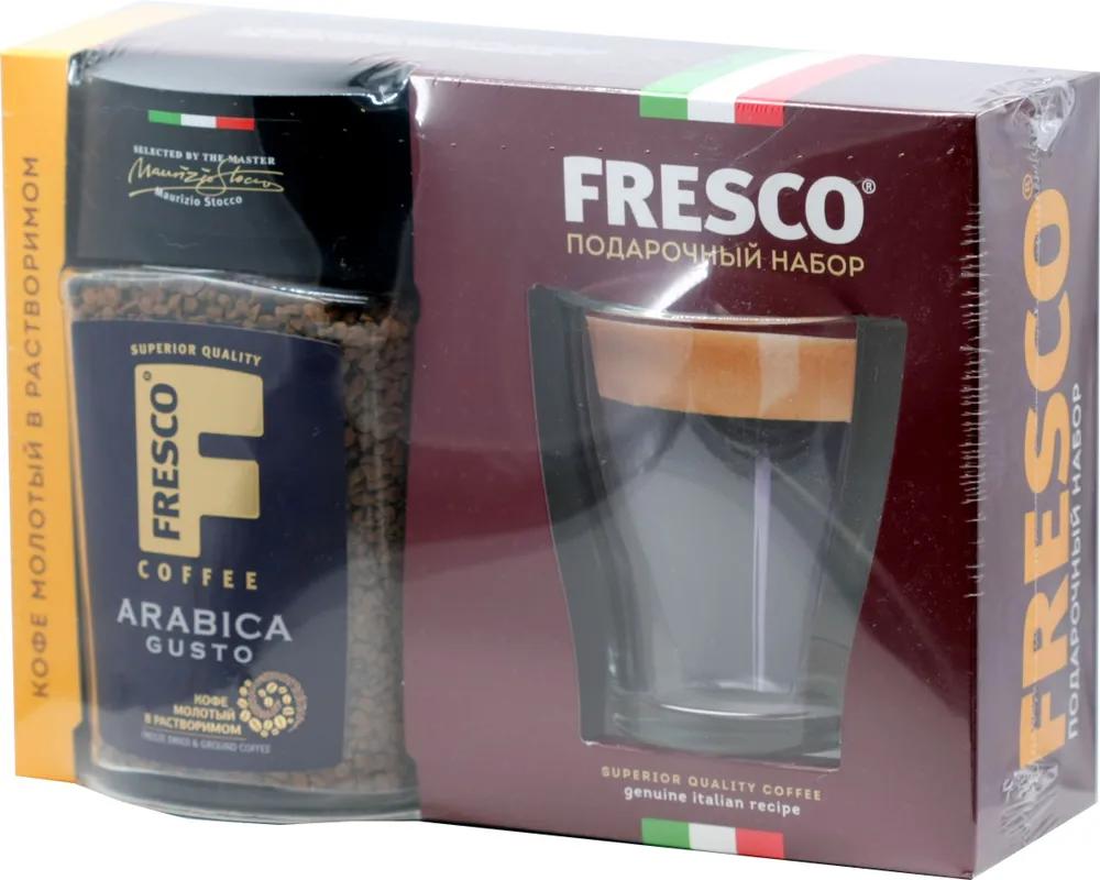 Кофе растворимый Fresco gusto + кружка 95 гр., картон