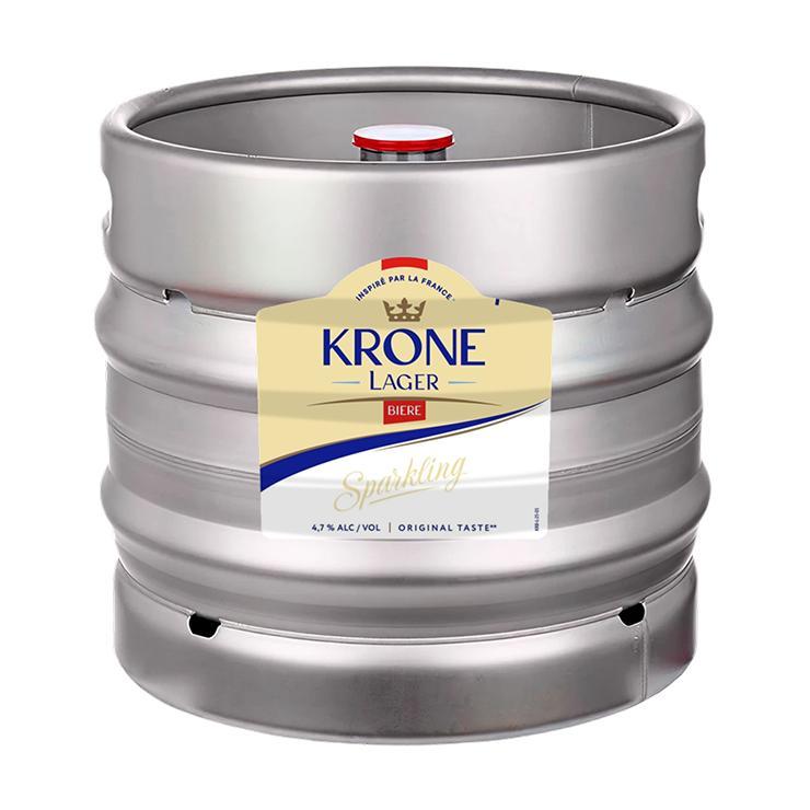 Пиво Krone Lager Biere светлое фильтрованное 4,5% 30 л., кег