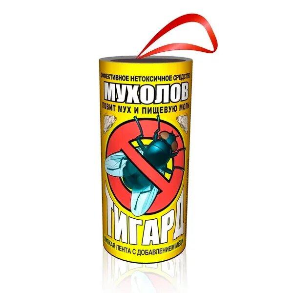 Липкая лента Тигард от мух и пищевой моли