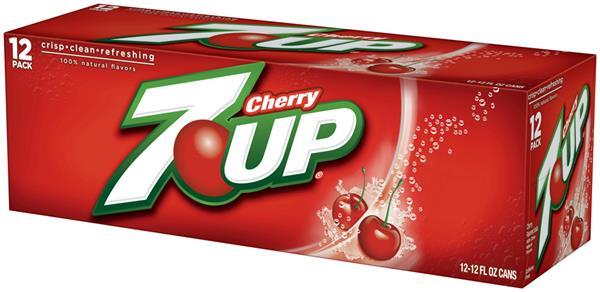 Напиток газированный 7Up вишня 355 мл., ж/б