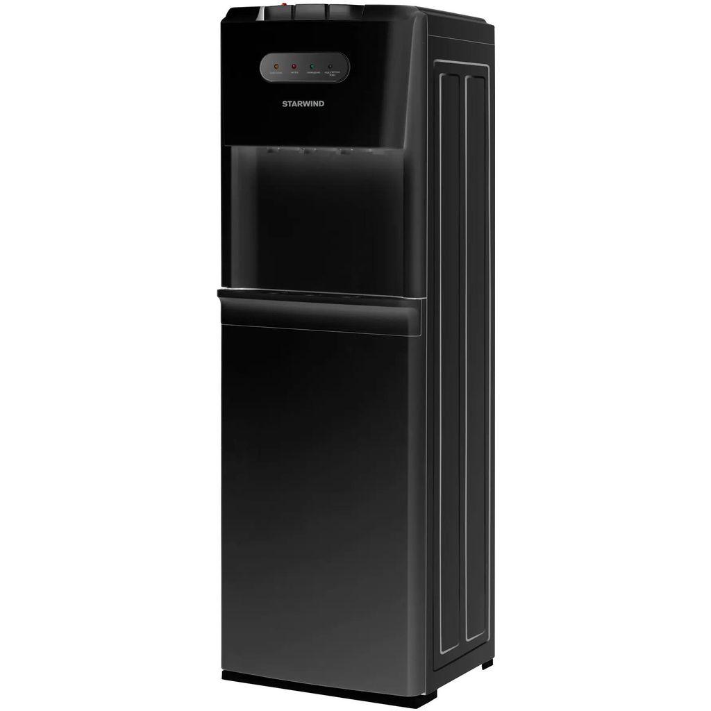 Кулер StarWind SW-1012EB, напольный, электронный, кнопка, черный