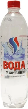 Вода LEADER газированная 618 мл., ПЭТ