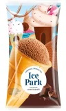 Мороженое пломбир Ice Park шоколадное в вафельном стаканчике 5% сзмж 70 гр., флоу-пак