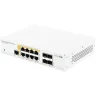 Коммутатор MIKROTIK CRS112-8P-4S-IN, управляемый