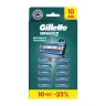 Cменные кассеты для бритья Gillette Mach3 10 штук, блистер