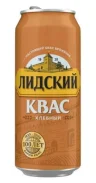 Квас Лидский Хлебный 450 мл., ж/б