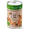 Бобы GUSTO SANO ORGANIC микс с полбой без соли и сахара 400 гр., ж/б
