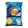 Чипсы Lay's сметана зелень 225 гр., флоу-пак